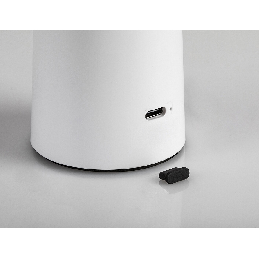 Rabalux - LED Prigušiva punjiva dodirna stolna lampa POLPERRO LED/3W/3,7V 1200mAh bijela