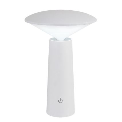 Rabalux - LED Prigušiva punjiva dodirna stolna lampa POLPERRO LED/3W/3,7V 1200mAh bijela