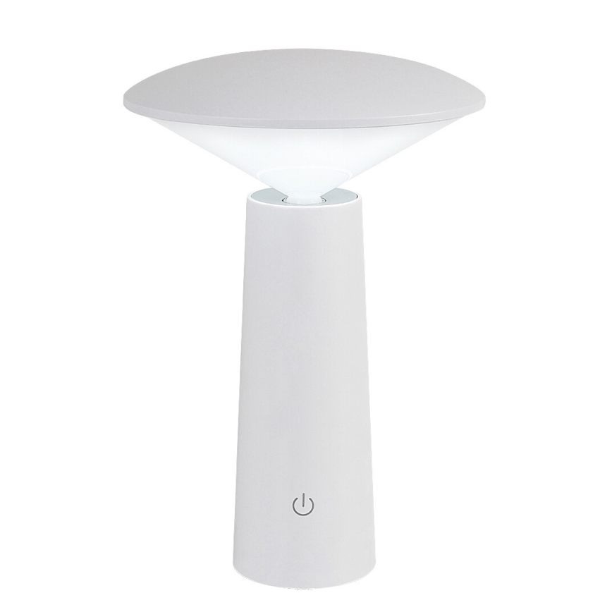 Rabalux - LED Prigušiva punjiva dodirna stolna lampa POLPERRO LED/3W/3,7V 1200mAh bijela