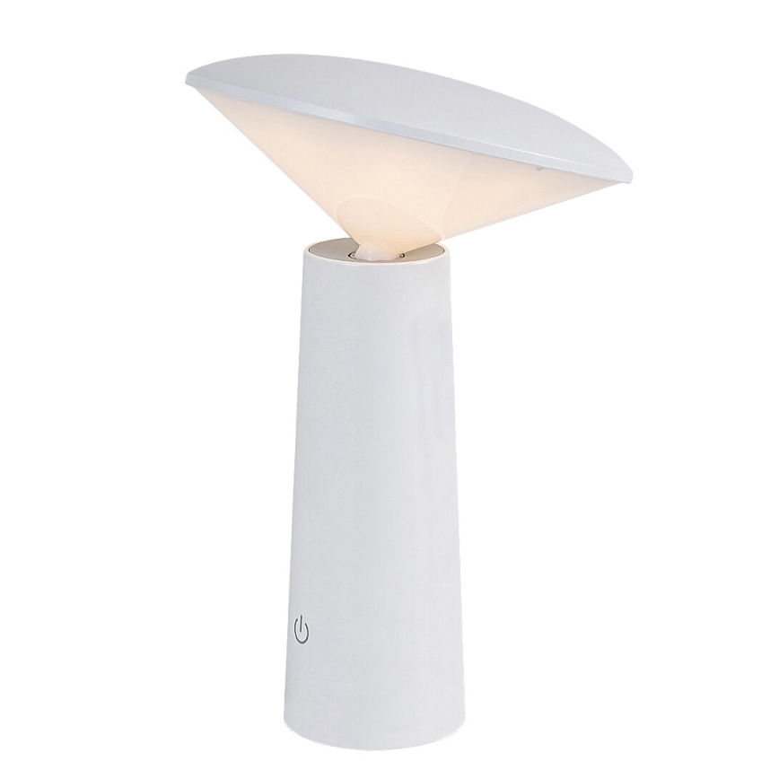 Rabalux - LED Prigušiva punjiva dodirna stolna lampa POLPERRO LED/3W/3,7V 1200mAh bijela