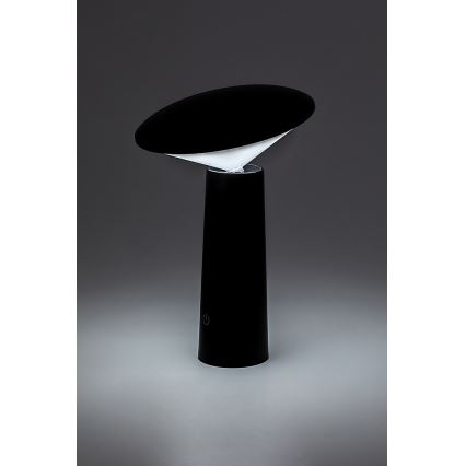 Rabalux - LED Prigušiva punjiva dodirna stolna lampa POLPERRO LED/3W/3,7V 1200mAh crna