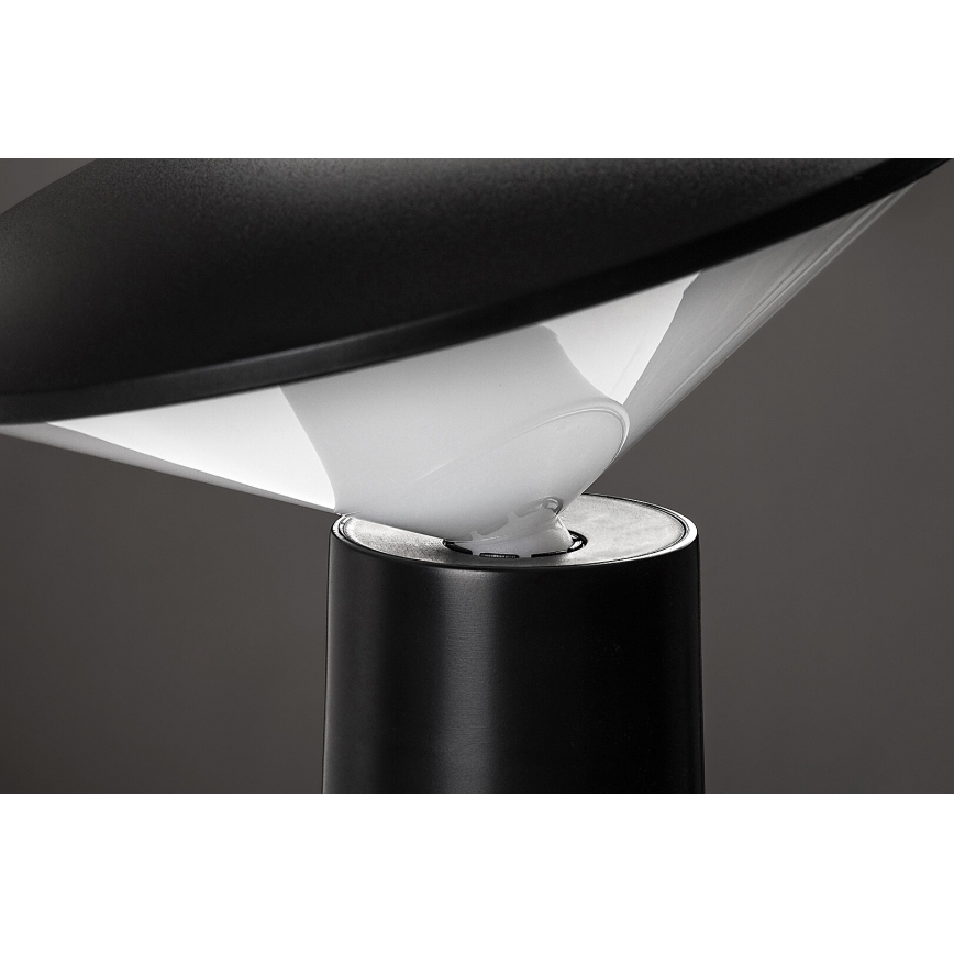 Rabalux - LED Prigušiva punjiva dodirna stolna lampa POLPERRO LED/3W/3,7V 1200mAh crna
