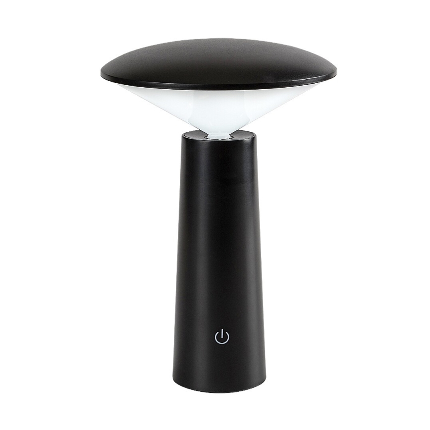 Rabalux - LED Prigušiva punjiva dodirna stolna lampa POLPERRO LED/3W/3,7V 1200mAh crna