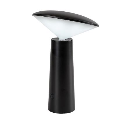 Rabalux - LED Prigušiva punjiva dodirna stolna lampa POLPERRO LED/3W/3,7V 1200mAh crna