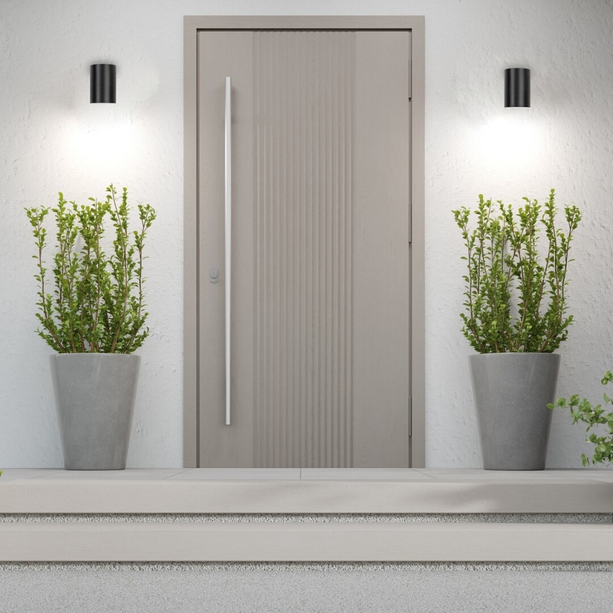 Rabalux - LED Vanjska zidna svjetiljka LED/9W/230V 2700/4000/6500K IP65 crna