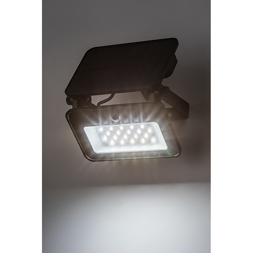 Rabalux - LED solarni reflektor sa senzorom LED/6W/3,7V 3000/4000/6500K IP65 2200 mAh
