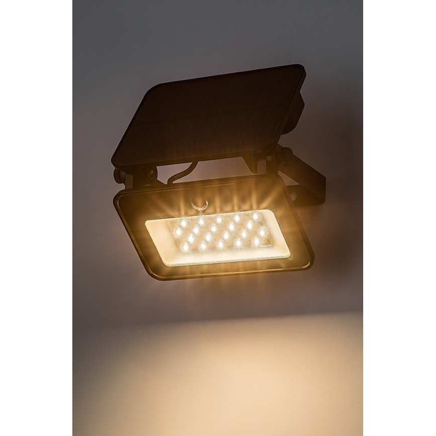 Rabalux - LED Solarni reflektor sa senzorom LED/6W/3,7V 3000/4000/6500K IP65