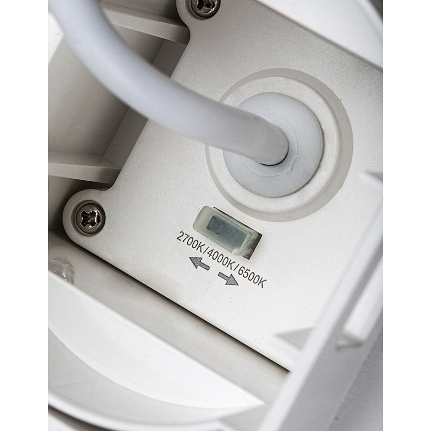 Rabalux - LED Vanjska zidna svjetiljka LED/9W/230V 2700/4000/6500K IP65 bijela