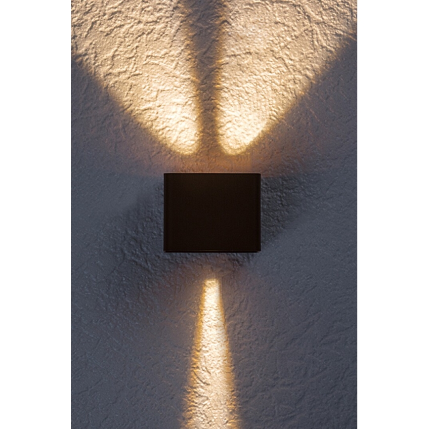Rabalux - LED Vanjska zidna svjetiljka LED/10W/230V IP54 smeđa