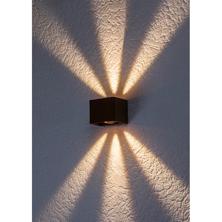 Rabalux - LED Vanjska zidna svjetiljka LED/10W/230V IP54 smeđa