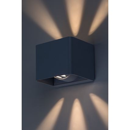Rabalux - LED Vanjska zidna svjetiljka LED/10W/230V IP54 siva
