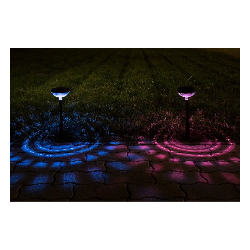Rabalux - LED RGB Solarno svjetlo LED/0,1W/1,2V 600mAh IP44