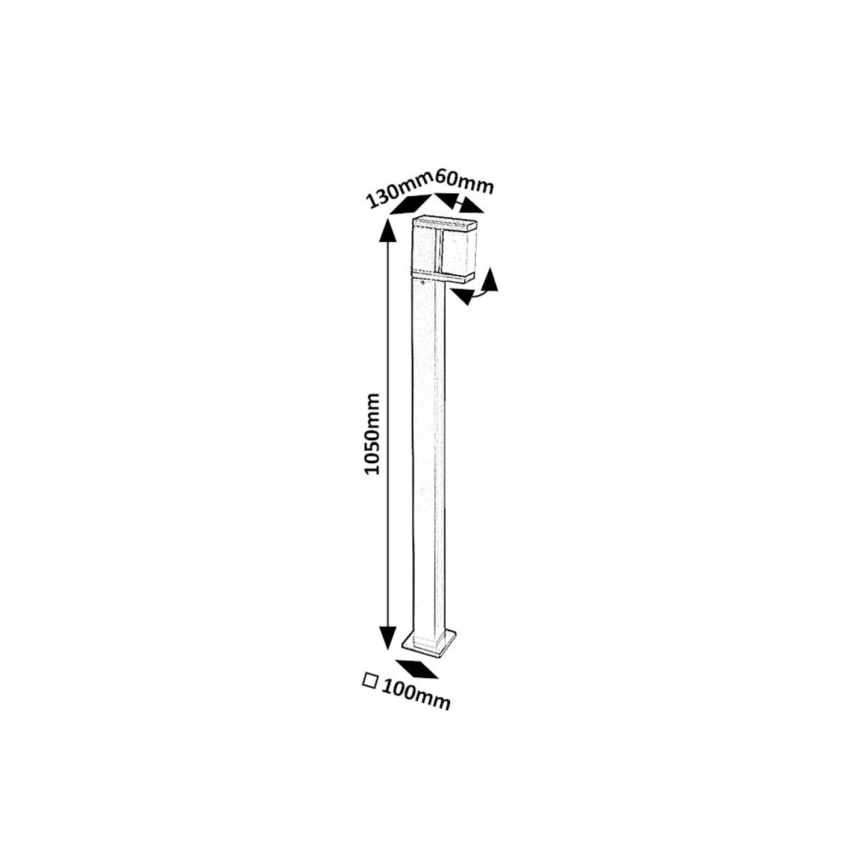 Rabalux - LED Vanjska lampa LED/10W/230V IP54