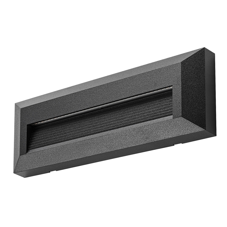 Rabalux - LED vanjsko zidno svjetlo LED/6W/230V IP65 crno