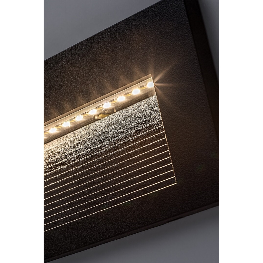 Rabalux - LED vanjsko zidno svjetlo LED/6W/230V IP65 crno