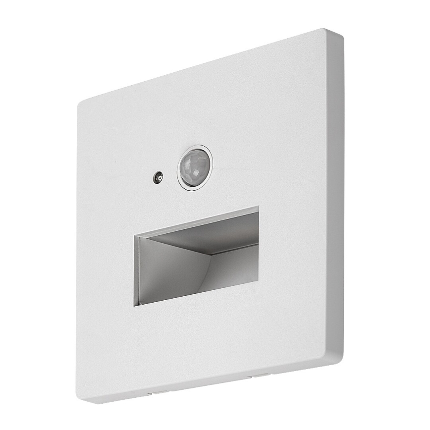 Rabalux - LED svjetiljka za stepenište s senzorom pokreta i sumraka LED/1W/230V 3000/4500/6500K bijela