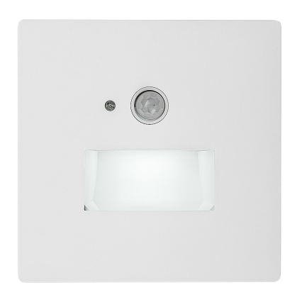Rabalux - LED svjetiljka za stepenište s senzorom pokreta i sumraka LED/1W/230V 3000/4500/6500K bijela