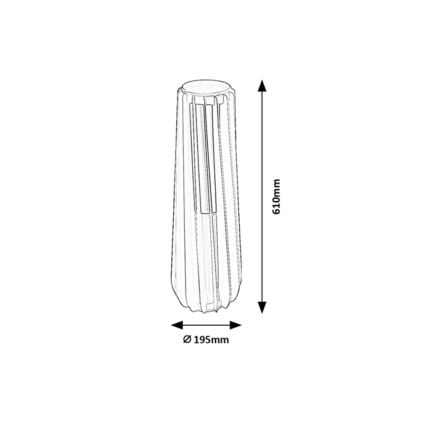 Rabalux - LED vanjsko zidno svjetlo LED/12W/230V IP54