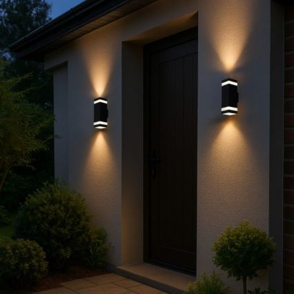 Rabalux - LED vanjska zidna svjetiljka LED/16W/230V IP65 antracit