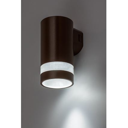 Rabalux - LED vanjsko zidno svjetlo LED/9W/230V IP65 smeđe