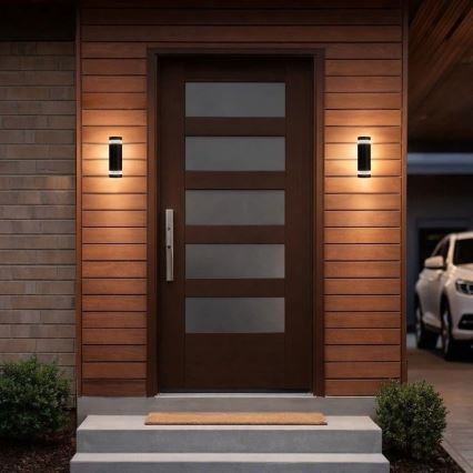 Rabalux - LED vanjska zidna svjetiljka LED/16W/230V IP65 smeđa