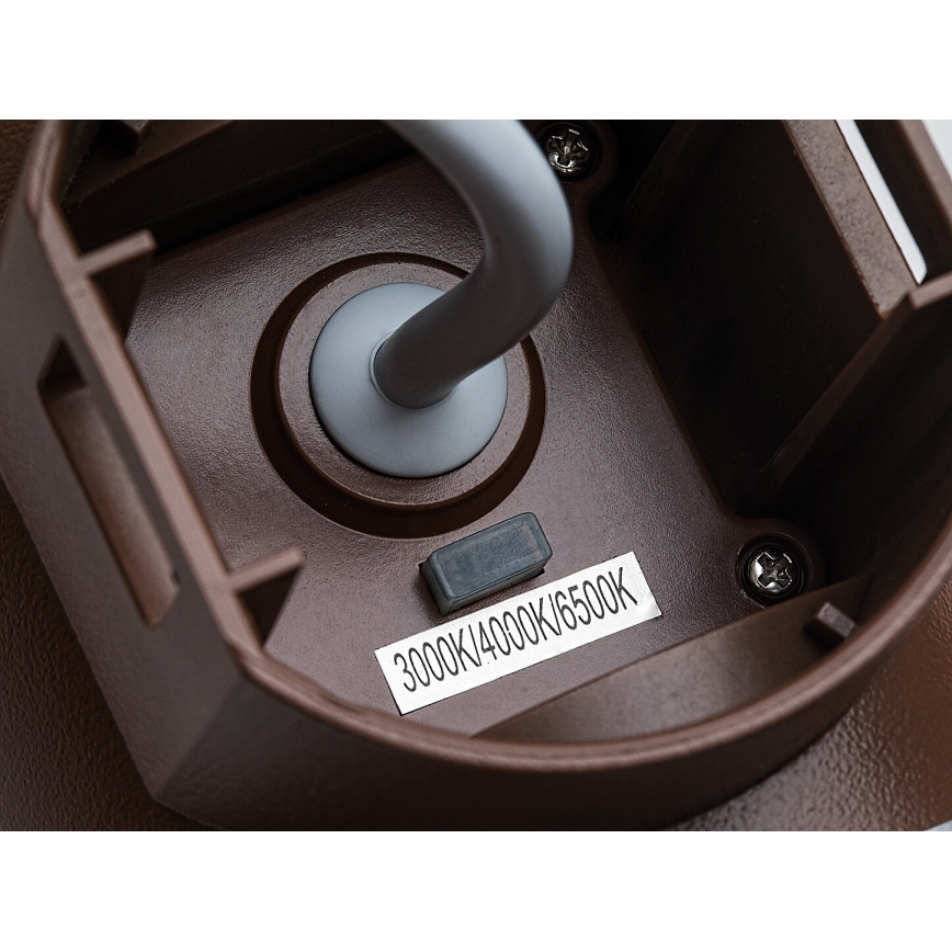 Rabalux - LED vanjska zidna svjetiljka LED/16W/230V IP65 smeđa