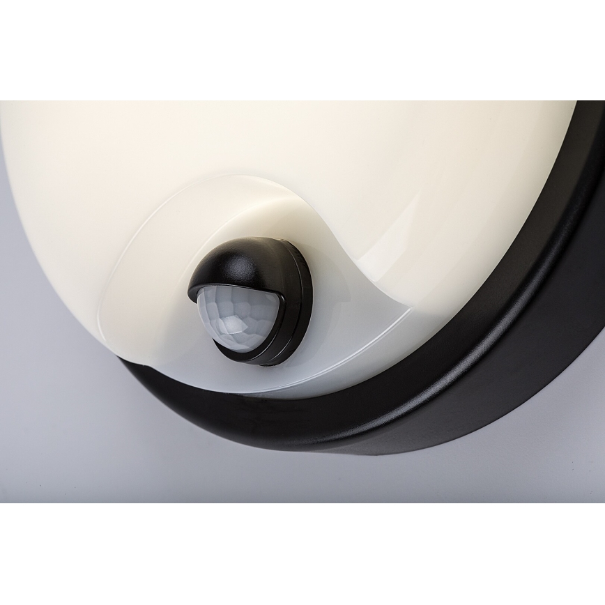 Rabalux - LED vanjsko zidno svjetlo s senzorom LED/18W/230V IP65 crno