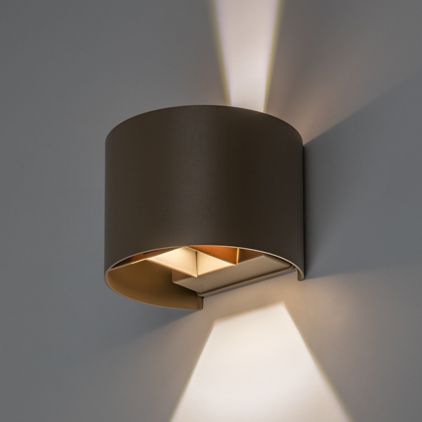 Rabalux - LED vanjsko zidno svjetlo LED/5W/230V 2700/4000/6500K IP54 bež