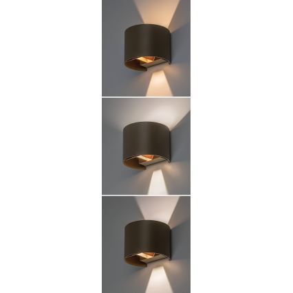 Rabalux - LED vanjsko zidno svjetlo LED/5W/230V 2700/4000/6500K IP54 bež