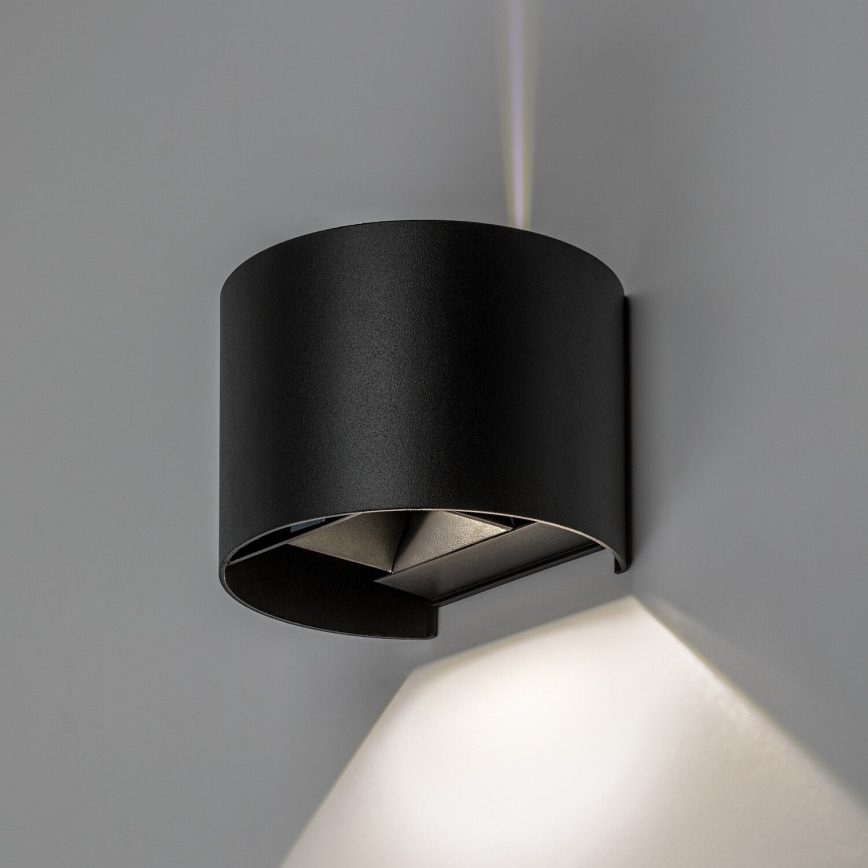 Rabalux - LED vanjska zidna svjetiljka LED/5W/230V 2700/4000/6500K IP54 crna