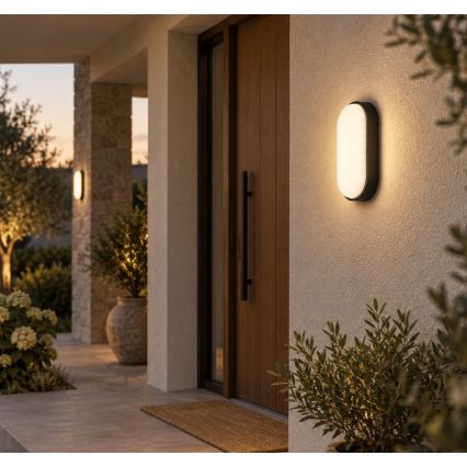 Rabalux - LED Vanjsko zidno svjetlo LED/14W/230V IP54 crna