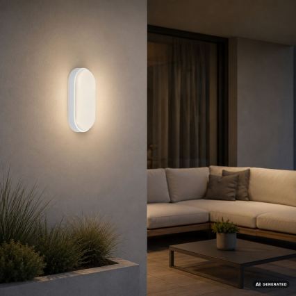 Rabalux - LED Vanjsko zidno svjetlo LED/14W/230V IP54 bijela
