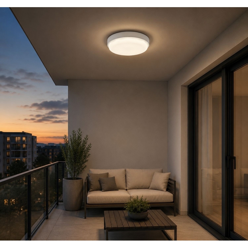 Rabalux - LED Vanjska stropna svjetiljka LED/14W/230V IP54 bijela