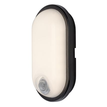 Rabalux - LED vanjsko stropno svjetlo sa senzorom LED/15W/230V IP65 crno