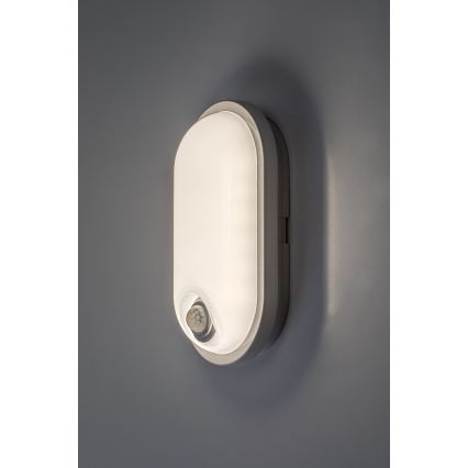 Rabalux - LED vanjsko stropno svjetlo s senzorom LED/15W/230V IP65 bijela
