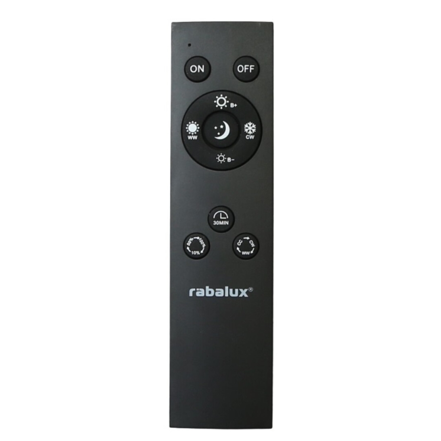 Rabalux - Prigušivo vanjsko stropno LED svjetlo LED/15W/230V Wi-Fi Tuya 2700-6500K IP44 + daljinski upravljač