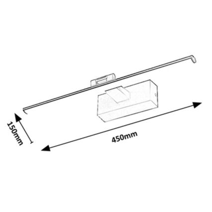 Rabalux - LED Svjetiljka za slike LED/8W/230V 3000K 45 cm