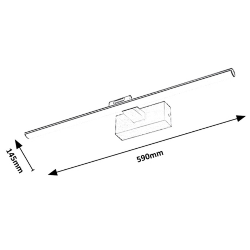 Rabalux - LED zidna svjetiljka LED/12W/230V 3000K 59 cm