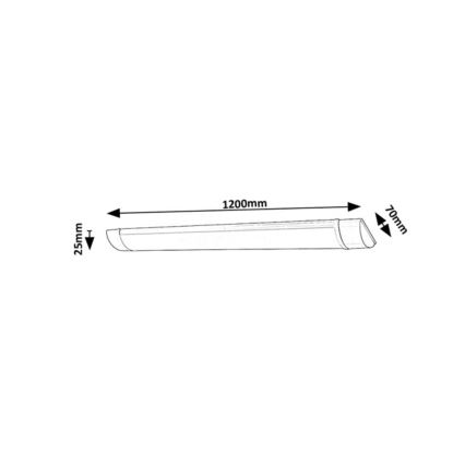 Rabalux - LED svjetiljka za ispod ormarića LED/36W/230V 120 cm