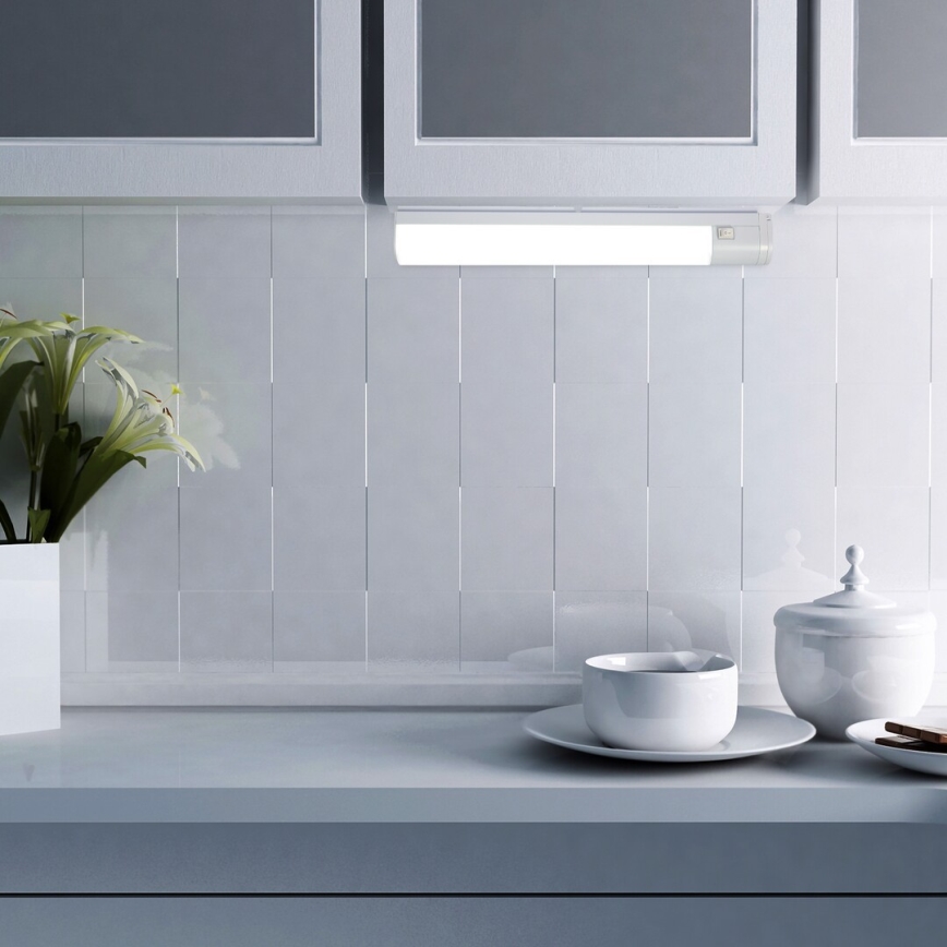 Rabalux - LED Podelementna svjetiljka s utičnicom LED/17W/230V 4000K IP44 bijela 57 cm