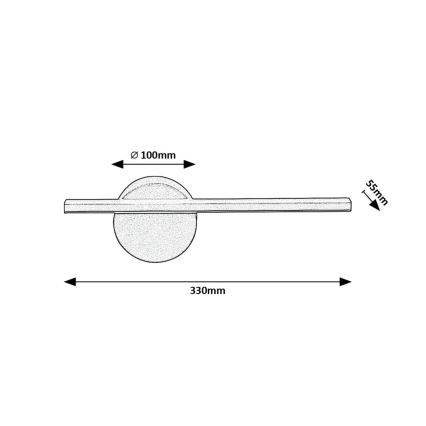 Rabalux - LED Zidna svjetiljka LED/6W/230V 4000K
