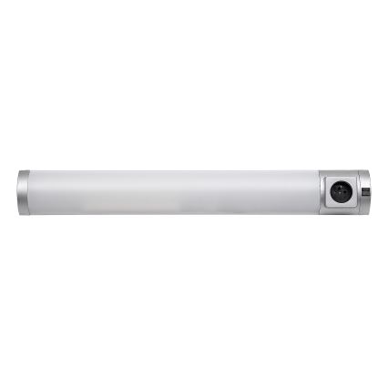 Rabalux - LED Podelementna svjetiljka s utičnicom LED/8W/230V 4000K 68 cm srebrna
