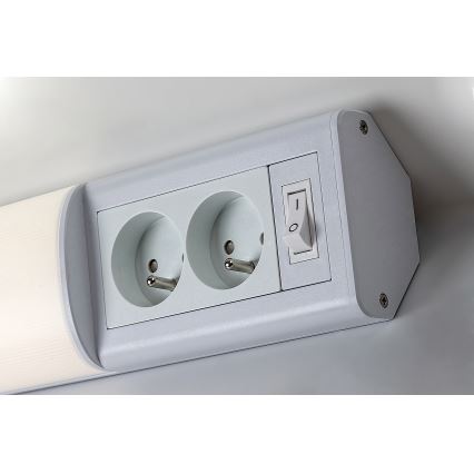 Rabalux - LED Podelementna svjetiljka s utičnicama LED/10W/230V 4000K 50 cm bijela