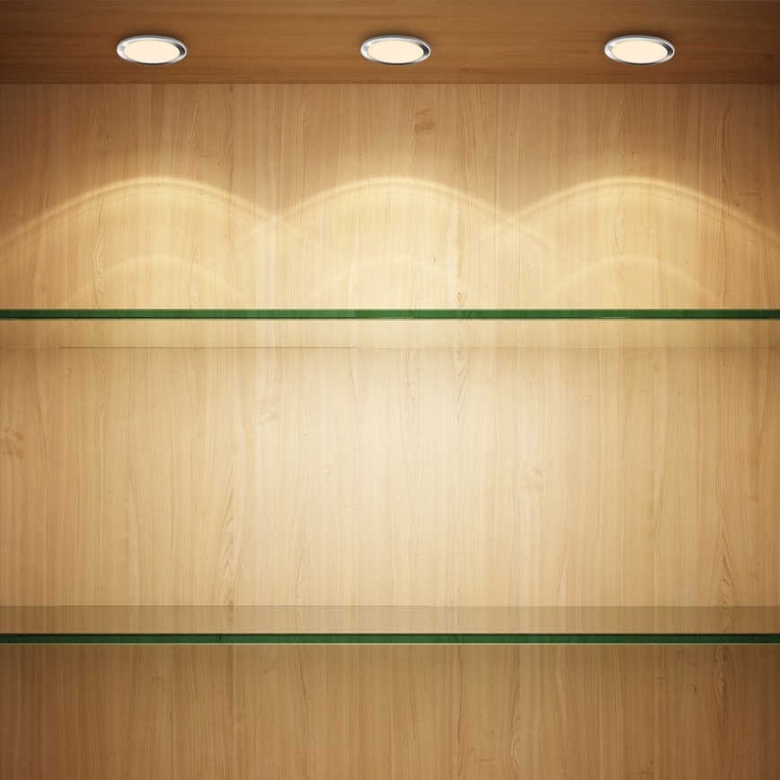 Rabalux - SET 3x LED Prigušiva rasvjeta za ormare 3xLED/1W/230V 4000K