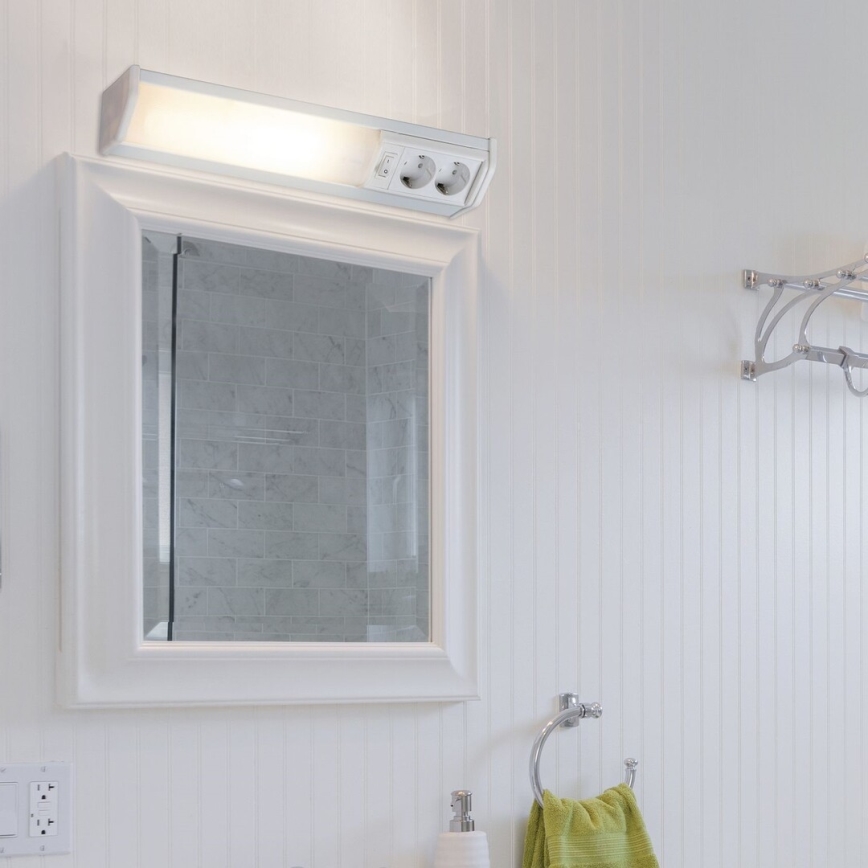 Rabalux - LED Podelementna svjetiljka s 2 utičnice LED/10W/230V 4000K 50 cm bijela