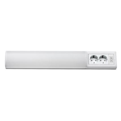 Rabalux - LED Podelementna svjetiljka s 2 utičnice LED/10W/230V 4000K 50 cm bijela