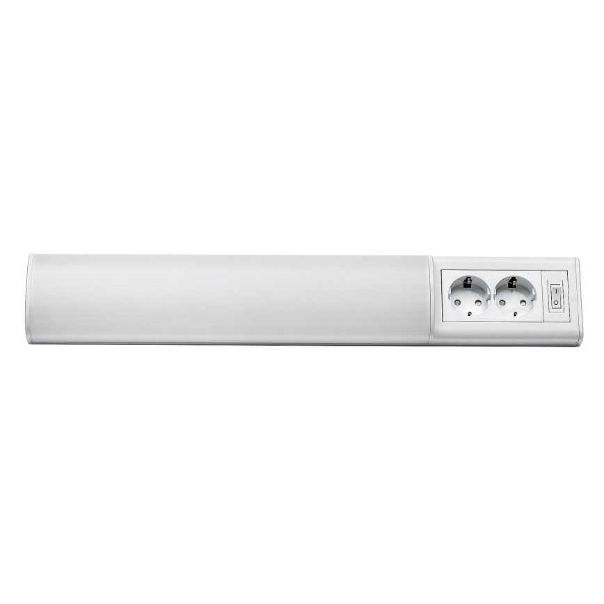 Rabalux - LED Podelementna svjetiljka s 2 utičnice LED/10W/230V 4000K 50 cm bijela