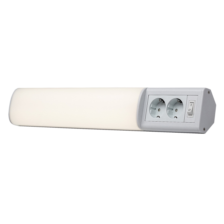 Rabalux - LED Podelementna svjetiljka s 2 utičnice LED/10W/230V 4000K 50 cm bijela