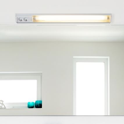 Rabalux - LED Podelementna svjetiljka s 2 utičnice LED/15W/230V 4000K 70 cm bijela