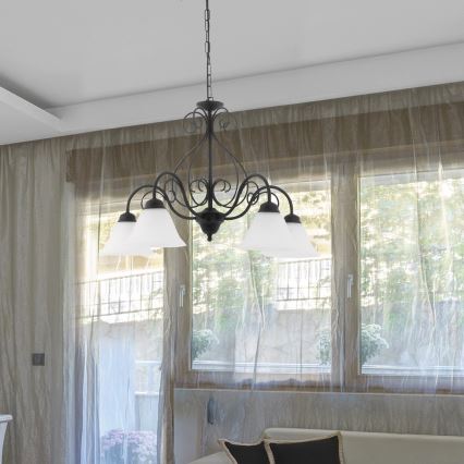 Rabalux - Luster na lancu 5xE14/40W/230V